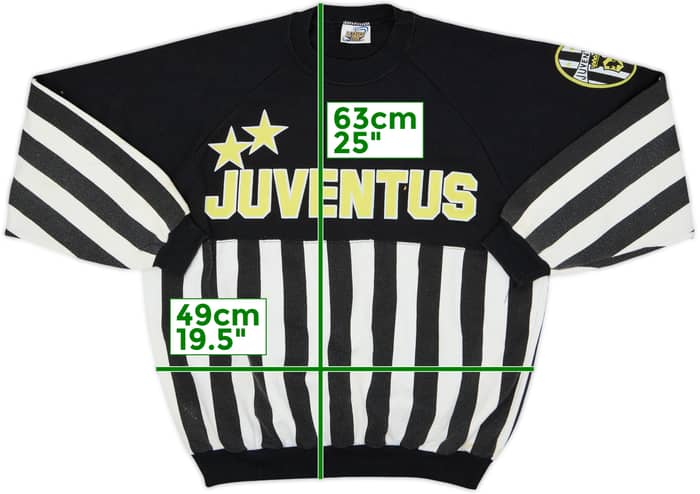 1990-91 Juventus Le Felpe Dei Grande Club Sweat Top - 6/10 - (M)