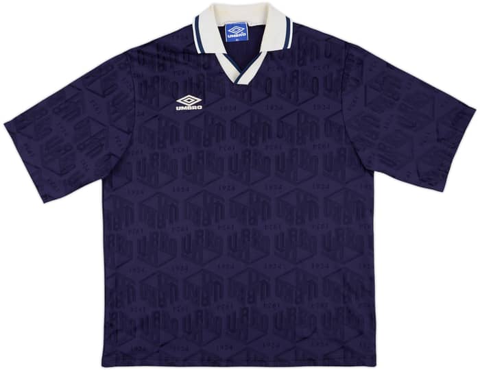 1990s Umbro Template L/S Shirt #4 - 9/10 - (XL)