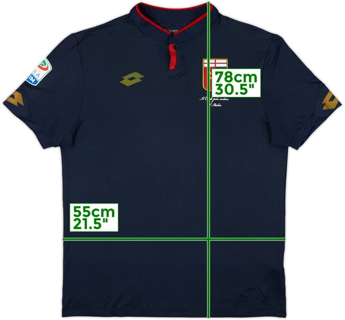2017-18 Genoa Third Shirt - 6/10 - (XL)