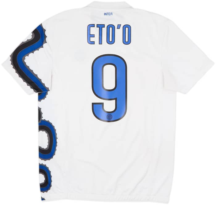 2010-11 Inter Milan Away Shirt Eto'o #9 - 7/10 - (M)