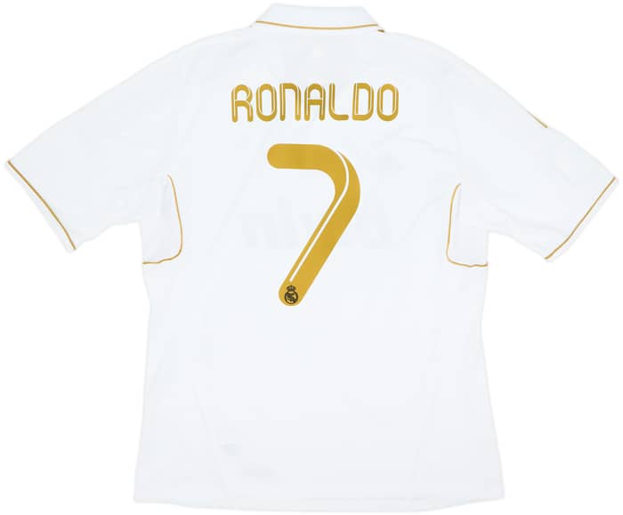 2011-12 Real Madrid Home Shirt Ronaldo #7 - 6/10 - (L)