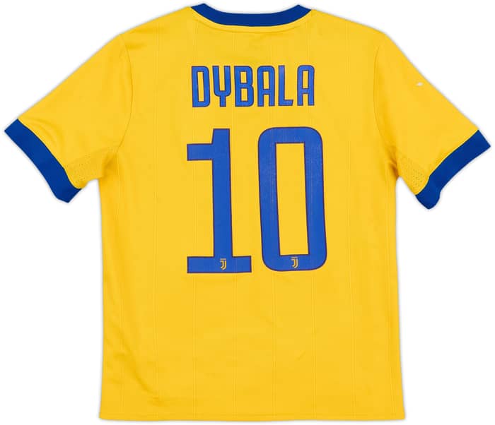 2017-18 Juventus Away Shirt Dybala #10 - 6/10 - (M.Boys)