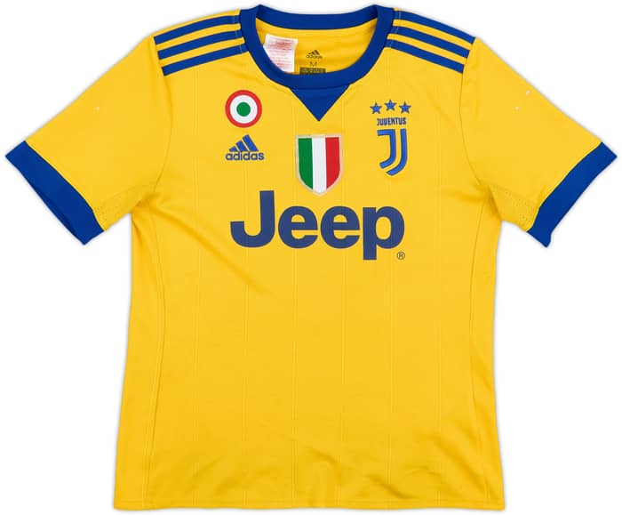 2017-18 Juventus Away Shirt Dybala #10 - 6/10 - (M.Boys)