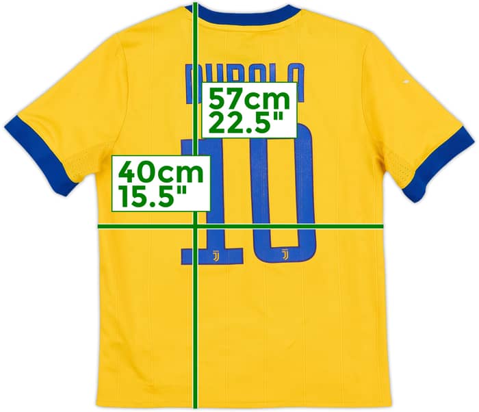 2017-18 Juventus Away Shirt Dybala #10 - 6/10 - (M.Boys)