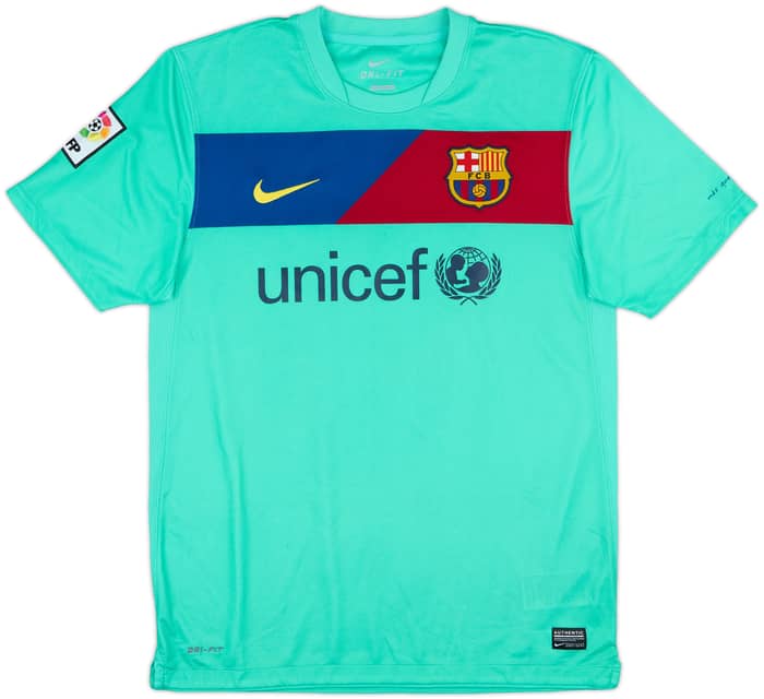 2010-11 Barcelona Away Shirt Messi #10 - 6/10 - (M)