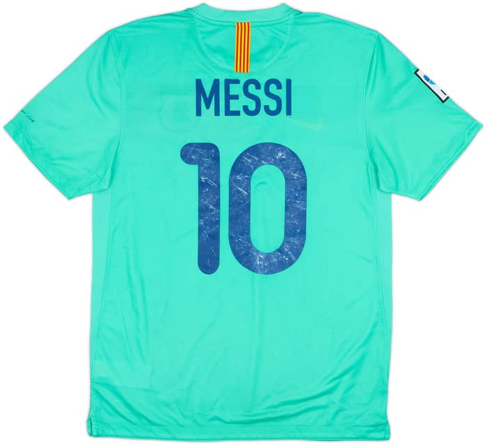2010-11 Barcelona Away Shirt Messi #10 - 6/10 - (M)