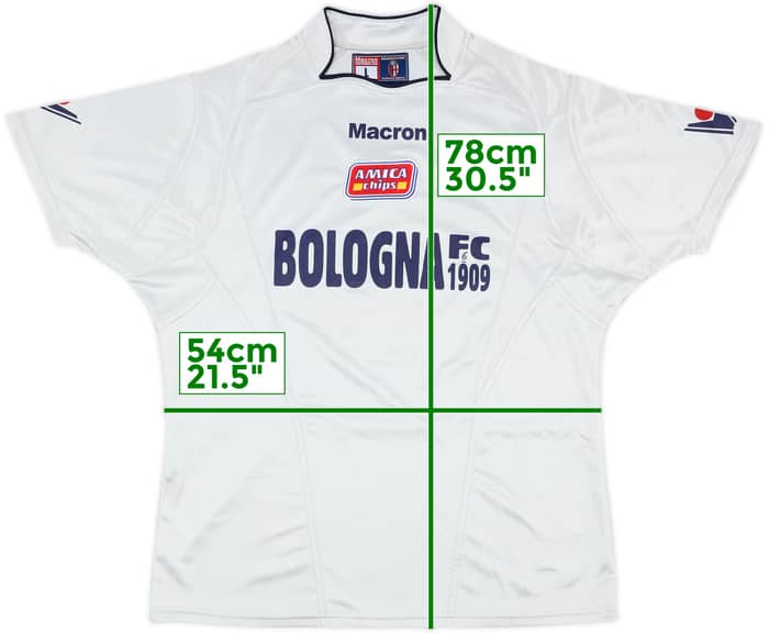 2004-05 Bologna Macron Training Shirt - 7/10 - (L)