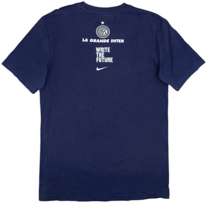 2010-11 Inter Milan Nike Cotton Tee - 4/10 - (S)