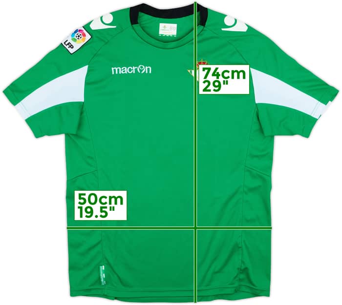 2012-13 Real Betis Away Shirt #3 - 9/10 - (M)