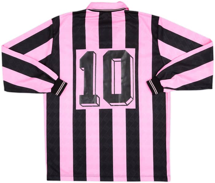 1991-92 Palermo Third L/S Shirt #10 - 9/10 - (XL)