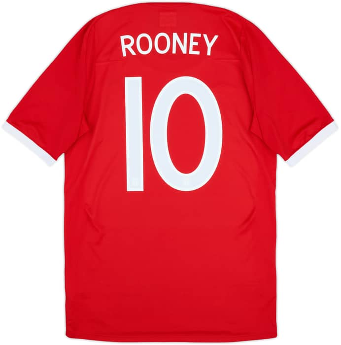 2010-11 England Away Shirt Rooney #10 - 10/10 - (M)
