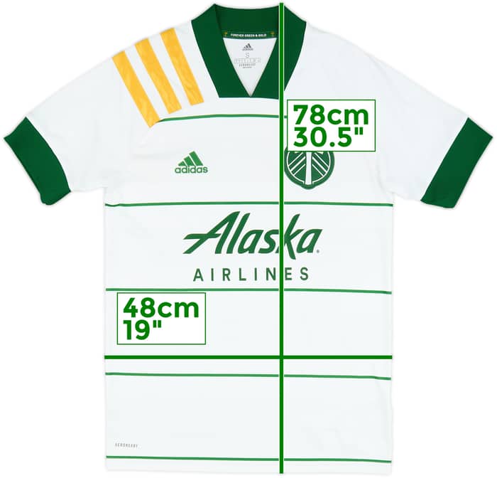 2020-21 Portland Timbers Away Shirt - 7/10 - (S)