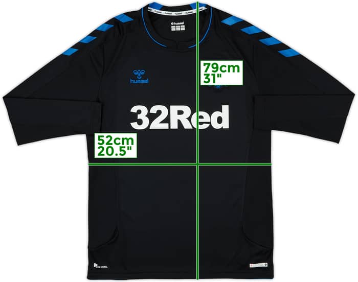 2018-19 Middlesbrough Away L/S Shirt - 10/10 - (L)