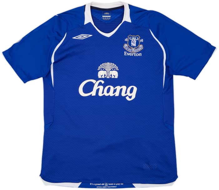 2008-09 Everton Home Shirt Cahill #17 - 7/10 - (M)