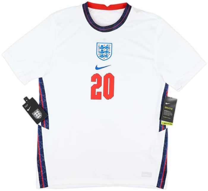 2020-22 England Home Shirt Foden #20 (M)