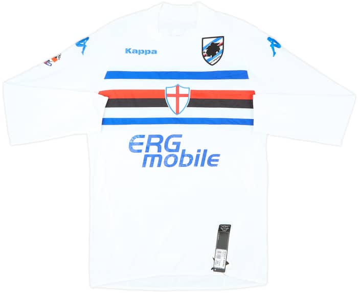 2009-10 Sampdoria Away L/S Shirt Rossi #13 (XXL)