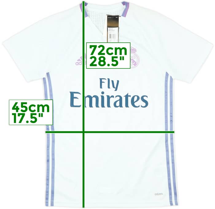 2016-17 Real Madrid adizero Training Shirt (S)