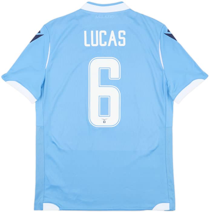 2019-20 Lazio Home Shirt Lucas #6 (M)