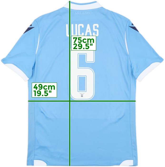 2019-20 Lazio Home Shirt Lucas #6 (M)