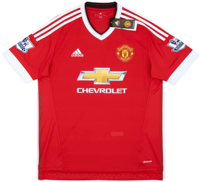 2015-16 Manchester United Home Shirt #24 (L)