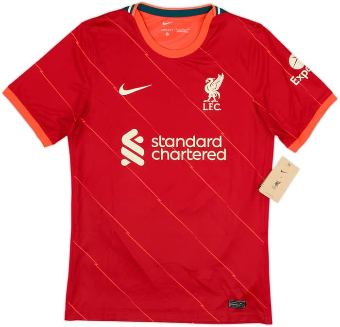 2021-22 Liverpool Home Shirt Virgil #4 (S)