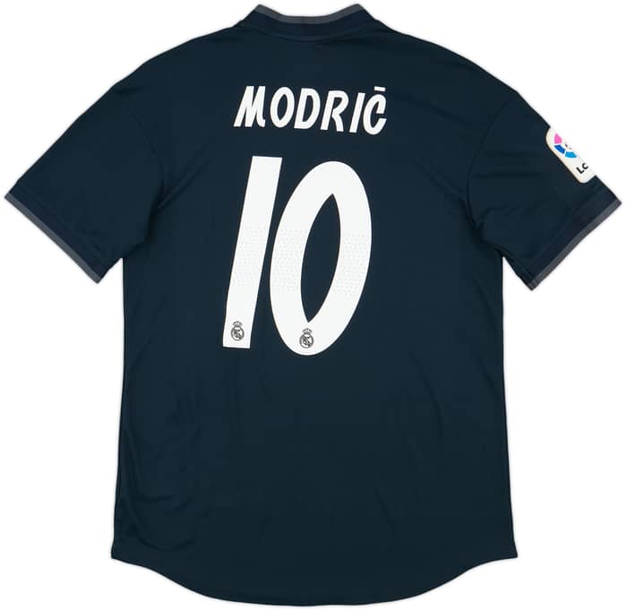 2018-19 Real Madrid Authentic Away Shirt Modric #10 (L)