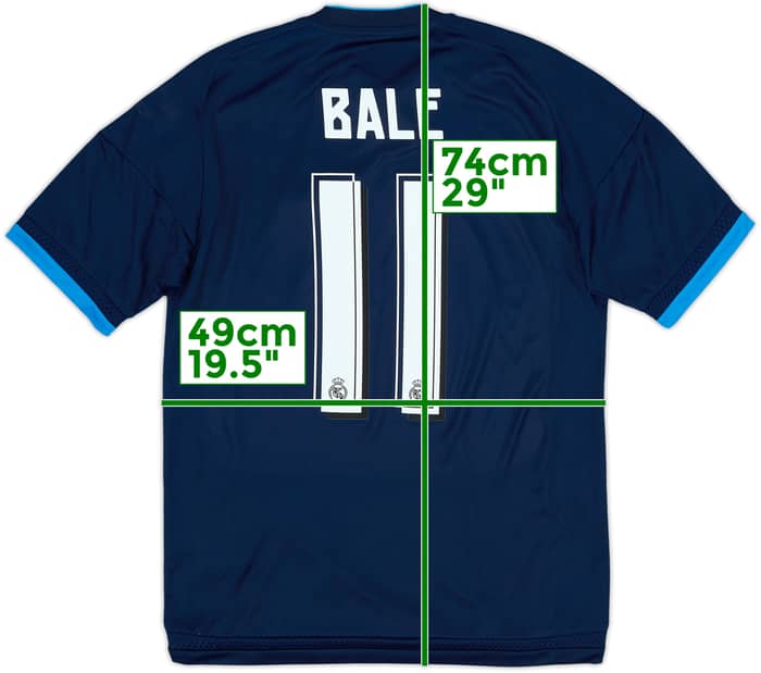 2015-16 Real Madrid Third Shirt Bale #11 (S)