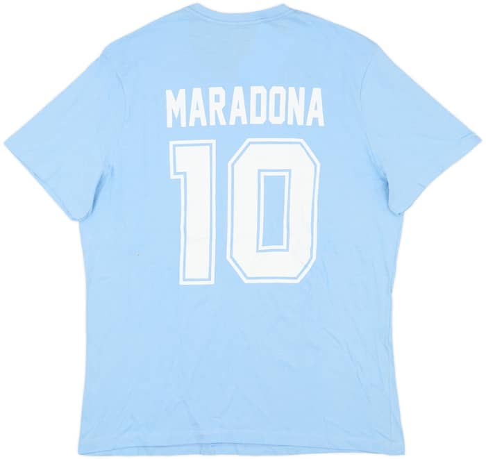 2010s Star 10 Maradona Graphic Tee Maradona #10 (L)