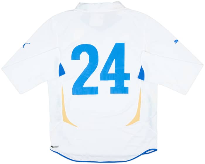 2010-12 Italy Player Issue Away L/S Shirt #24 (L)