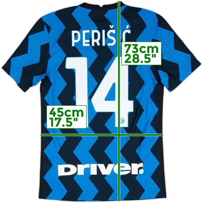 2020-21 Inter Milan Authentic Home Shirt Perisic #14 (S)