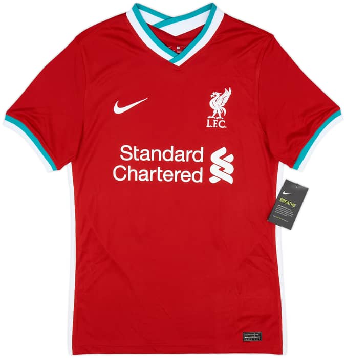 2020-21 Liverpool Home Shirt Virgil #4 (S)