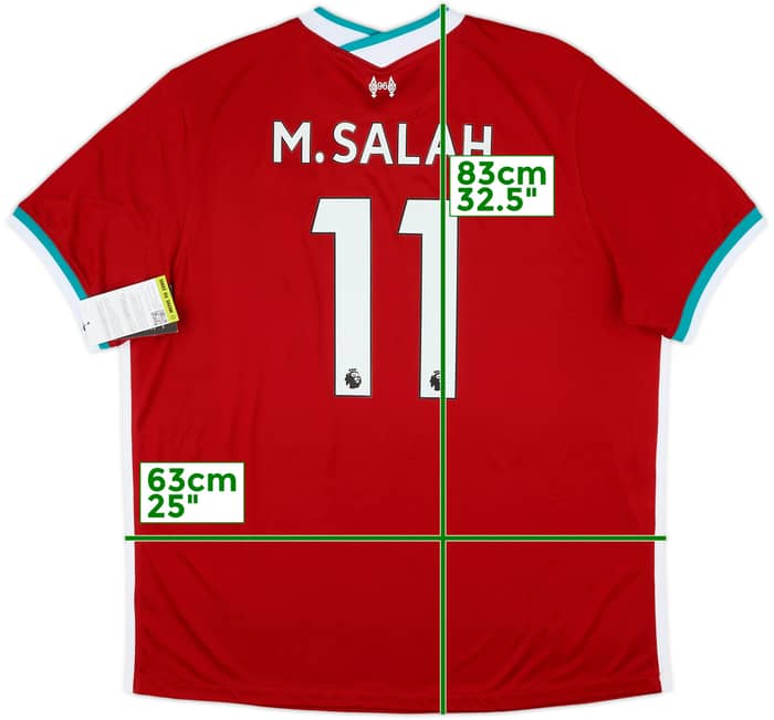 2020-21 Liverpool Home Shirt M.Salah #11 (XXL)