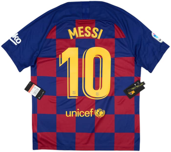 2019-20 Barcelona Home Shirt Messi #10 (L)
