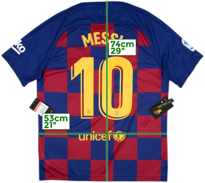 2019-20 Barcelona Home Shirt Messi #10 (L)