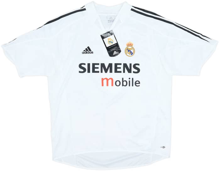 2004-05 Real Madrid Home Shirt Zidane #5 (L)