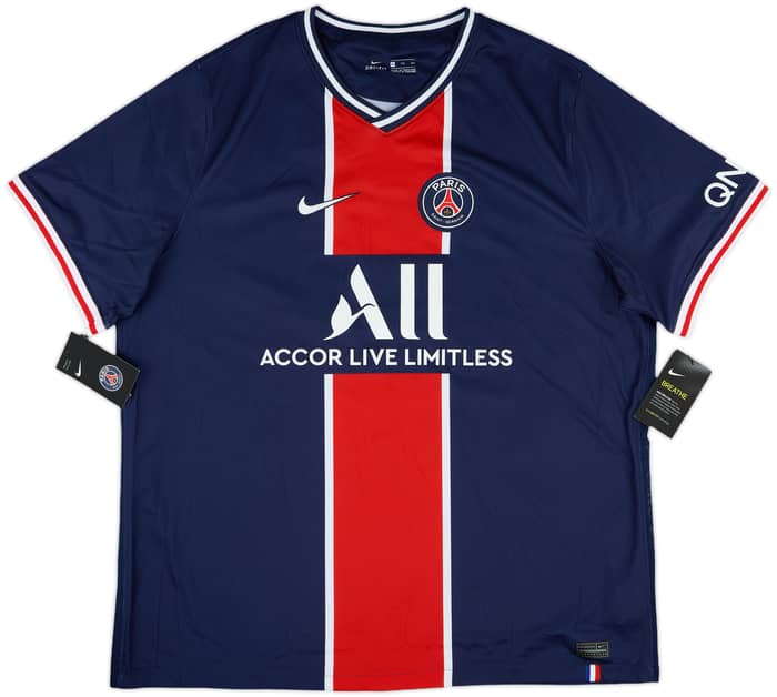 2020-21 Paris Saint-Germain Home Shirt Neymar Jr #10 (XXL)