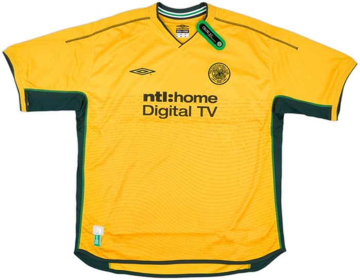 2002-03 Celtic Away Shirt Larsson #7 (XXL)