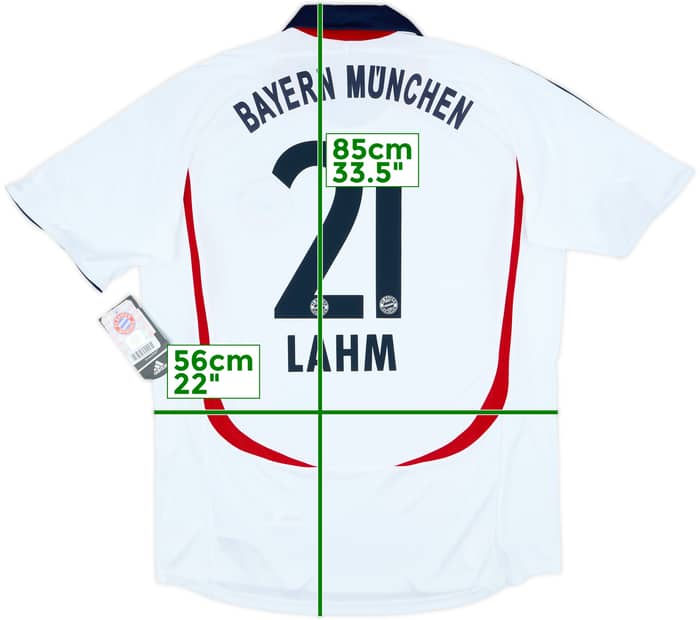 2006-07 Bayern Munich Away Shirt Lahm #21 (L)