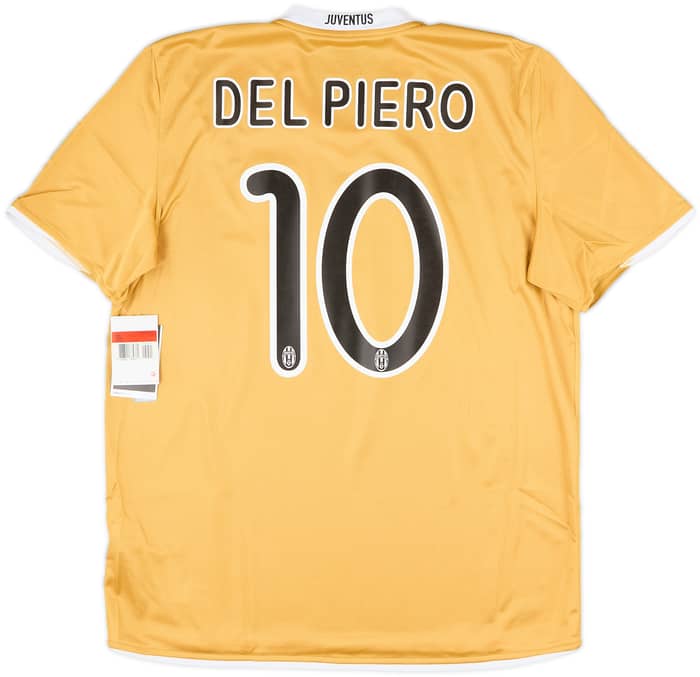 2008-09 Juventus Away Shirt Del Piero #10 (L)
