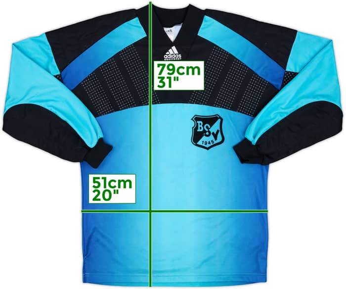 1990s adidas Template GK Shirt #1 - 9/10 - (M)