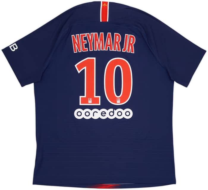 2018-19 Paris Saint-Germain Home Shirt Neymar Jr #10 - 10/10 - (XL)