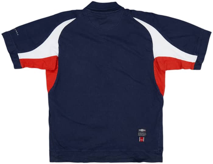 2000-01 England Umbro Polo Shirt - 7/10 - (L)