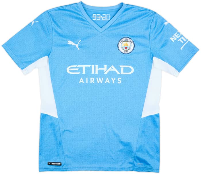 2021-22 Manchester City Home Shirt Gundogan #8 - 10/10 - (M)