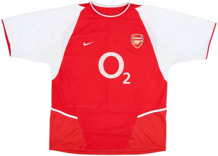 2002-04 Arsenal Home Shirt Viera #4 - 8/10 - (XL)