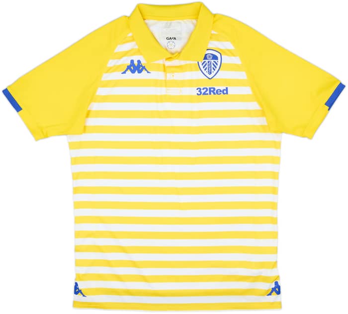 2019-20 Leeds United Kappa Polo Shirt - 8/10 - (L)