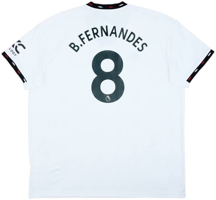 2022-23 Manchester United Away Shirt B.Fernandes #8 (XXL)
