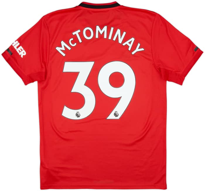 2019-20 Manchester United Home Shirt McTominay #39 - 8/10 - (M)