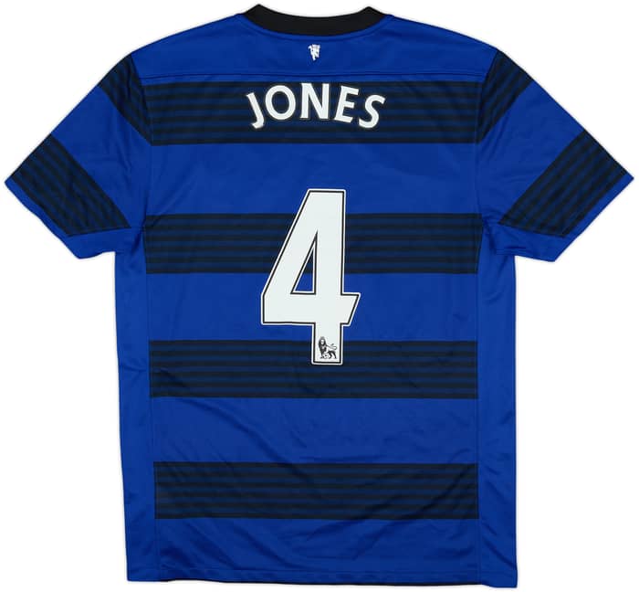 2011-13 Manchester United Away Shirt Jones #4 - 6/10 - (M)