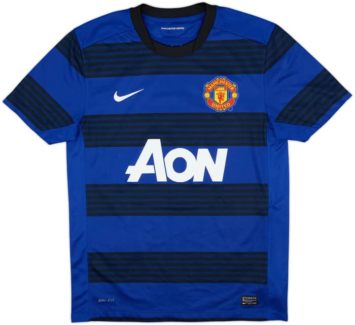 2011-13 Manchester United Away Shirt Jones #4 - 6/10 - (M)