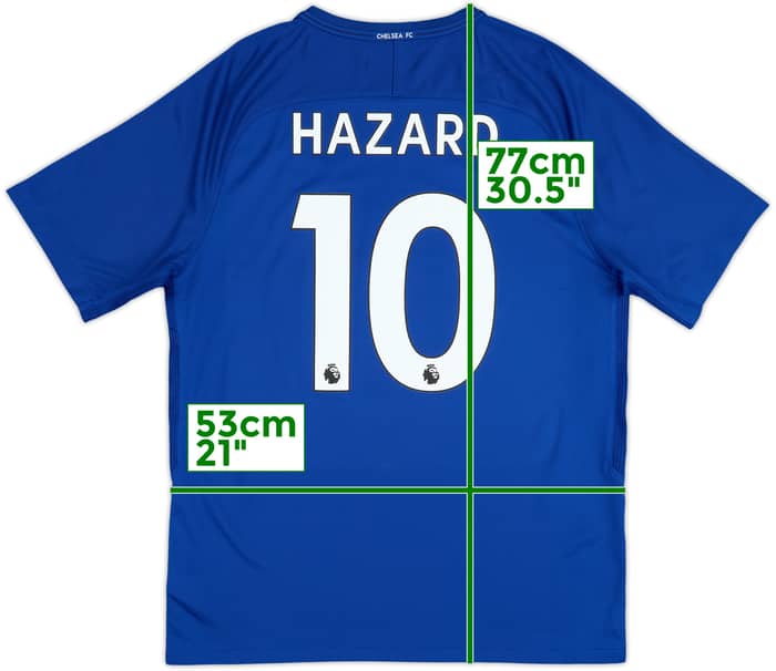2017-18 Chelsea Home Shirt Hazard #10 - 8/10 - (L)